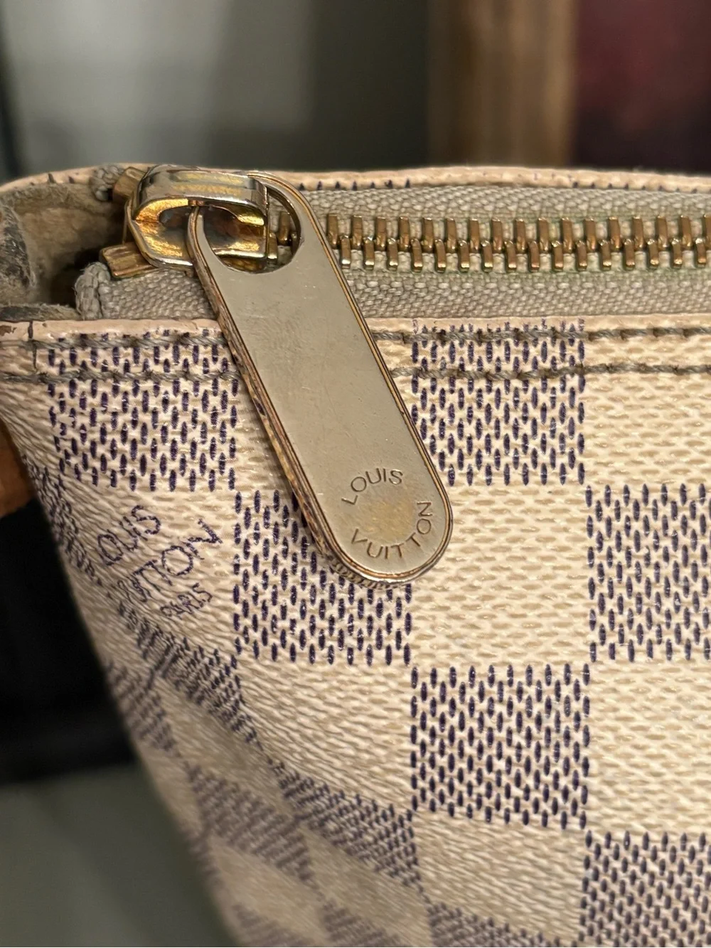Louis Vuitton Damier Azur Saleya PM